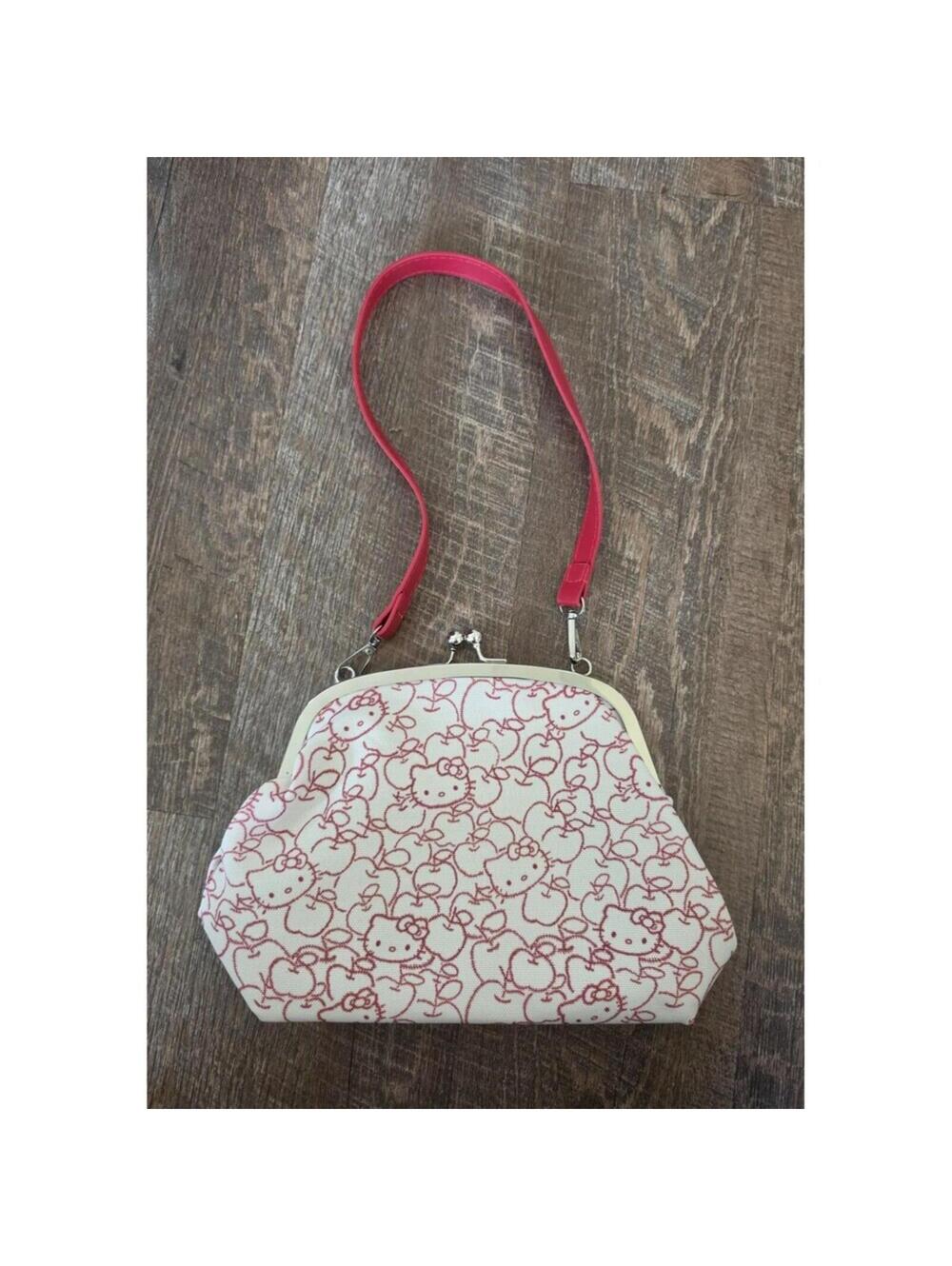 Hello Kitty Red Crossbody Bag with Red Strap